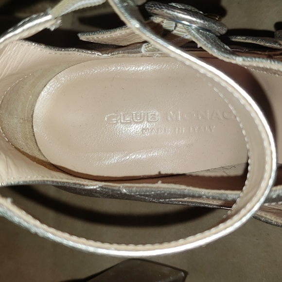 Club Monaco pewter leather shoes - Picture 3 of 10